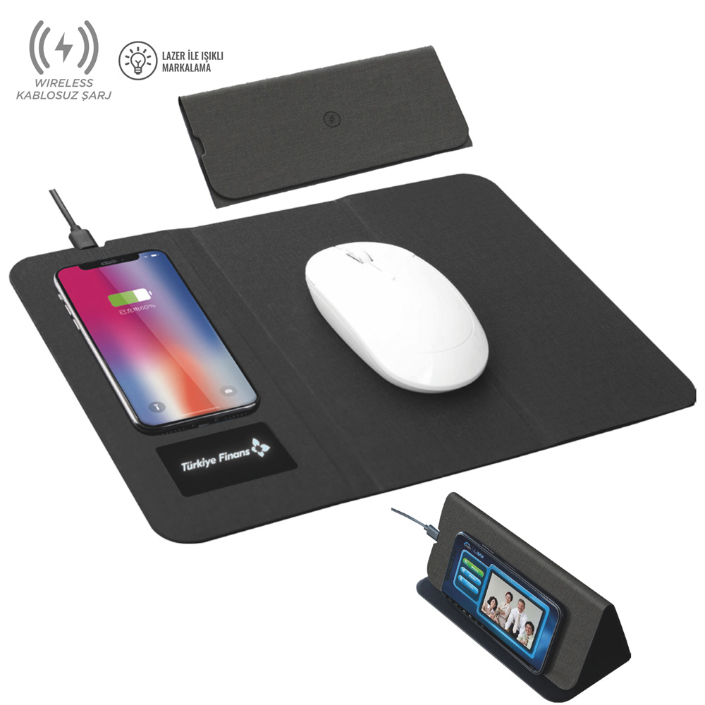 4855SYH Wireless Şarjlı Mouse Pad
